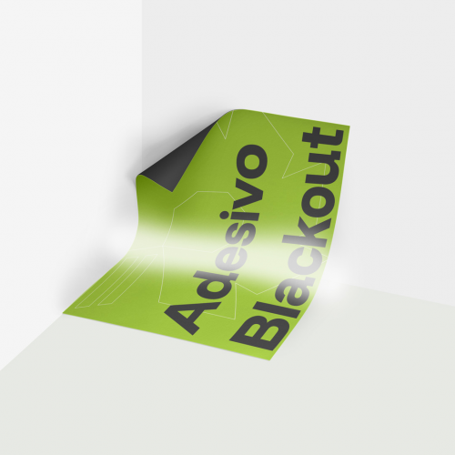 Adesivo Blackout Brilho M²