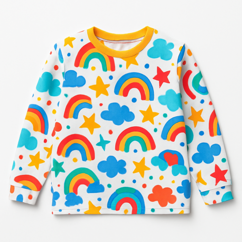 Camisa com Manga Longa Infantil