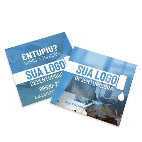 Cartão Duplo 300g | 4/4 | UV 1/0