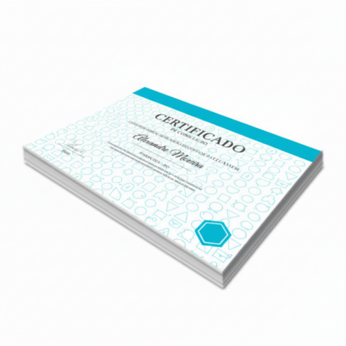 Certificado Offset 240g | 4/0