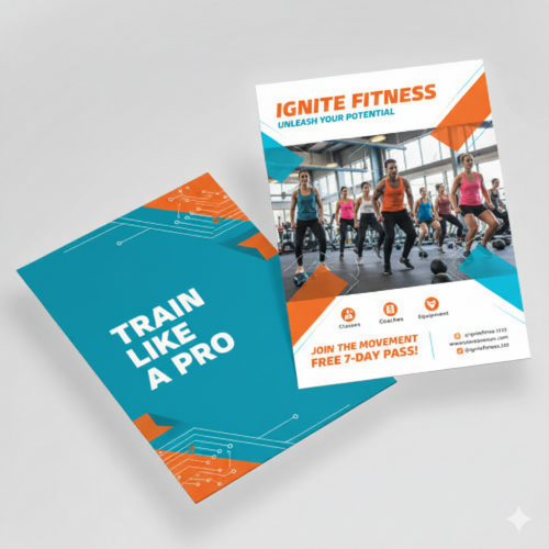 Folheto 115g | 20x28cm | 4/4