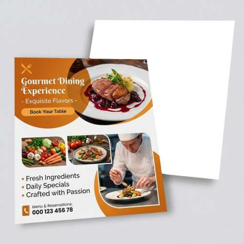 Folheto 150g | 20x18cm | 4/0