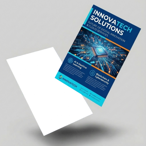 Folheto 150g | 21x30cm | 4/0