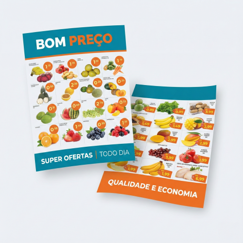 Folheto 150g | 40x56cm | 4/4