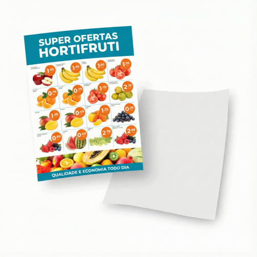 Folheto 150g | 42x60cm | 4/0