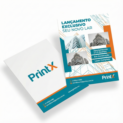 Folheto 80g | 20x28cm | 4/4