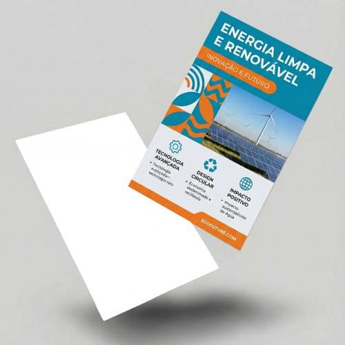 Folheto 90g | 20x28cm | 4/0