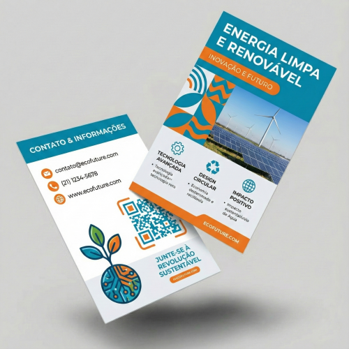 Folheto 90g | 20x28cm | 4/4