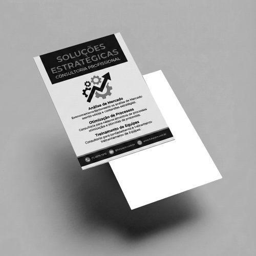 Folheto Offset 75g | 14x20cm | 1/0