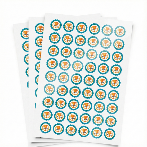 Papel Adesivo Brilho SRA3 Com Corte Contorno