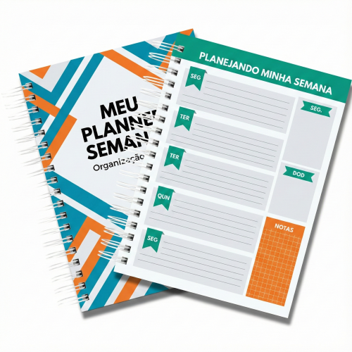Planner Semanal | 30x42cm - 104 Folhas
