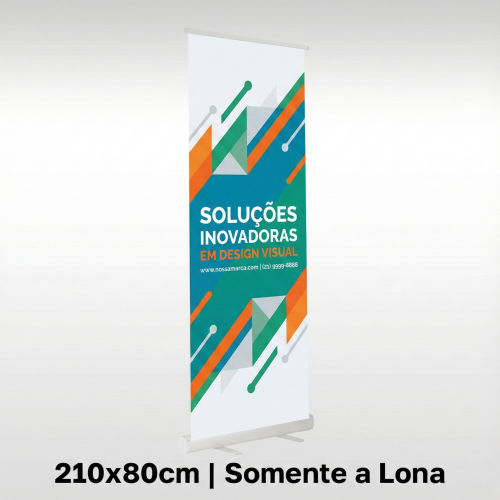 Roll UP | Somente a Lona | 80x210cm